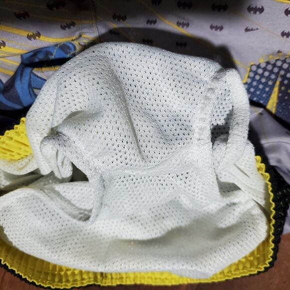 OLD NAVY - Batman Swim Shorts Trunks Lined 6M - 12M 6 mo 12 mo - Picture 3 of 5